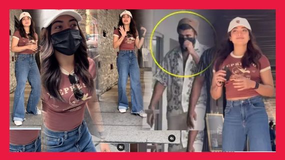 ವಿಜಯ್ ದೇವರಕೊಂಡ ಜೊತೆ ಮತ್ತೆ ಸಿಕ್ಕಿ ಬಿದ್ದ ರಶ್ಮಿಕಾ ಮಂದಣ್ಣ, ಕ್ಯಾಮೆರಾ ನೋಡಿ  ಮುಖ ಮುಚ್ಚಿಕೊಂಡ ಜೋಡಿ..!