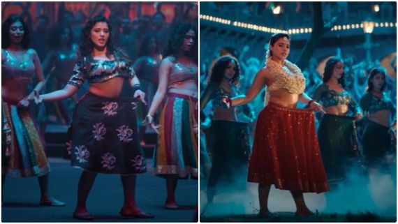 ಸ್ಕರ್ಟ್ ಎಳೆದು ತೋರಿಸುತ್ತಾ ವಿಚಿತ್ರ ಡ್ಯಾನ್ಸ್ ಸ್ಟೆಪ್ಸ್; ಇದ್ಯಾವ್ ಸೀಮೆ ಡ್ಯಾನ್ಸ್ ಎಂದು ಟ್ರೋಲ್