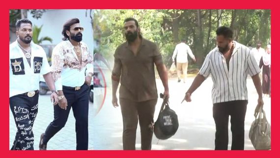 ಲಾಂಗ್ ರೀಲ್ಸ್ ವಿವಾದ, ಸೇಬು ಹಣ್ಣು ತಿನ್ನುತ್ತಾ ಜೈಲಿಂದ ಹೊರ ಬಂದ ರಜತ್-ವಿನಯ್..! 