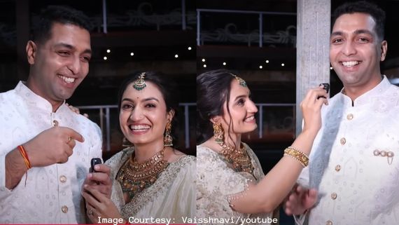 ನಟಿ ವೈಷ್ಣವಿ ಗೌಡ ಭಾವಿ ಪತಿ ಏರ್‌ಪೋರ್ಟ್‌ನಲ್ಲಿ ಕೆಲಸ ಮಾಡ್ತಿಲ್ಲ; ಫ್ಯಾನ್ಸ್ ಮುಂದೆ ಗುಟ್ಟು ಬಿಚ್ಚಿಟ್ಟ ನಟಿ