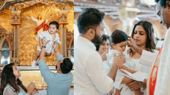 ಮಗನನ್ನು ಕ್ರೈಸ್ತ ಧರ್ಮಕ್ಕೆ ದೀಕ್ಷೆ ಕೊಡಿಸಿದ 'ಹೆಬ್ಬುಲಿ' ನಟಿ ಅಮಲಾ ಪೌಲ್: ಏಕೆ ಗೊತ್ತೇ?