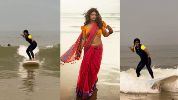 ಮೊದಲ ಬಾರಿಗೆ ಸರ್ಫ್ ರೈಡ್ ಮಾಡಿದ ಕುಂದಾಪುರದ ಕುವರಿ ಹೇಳಿದ್ದೇನು ಗೊತ್ತೆ?