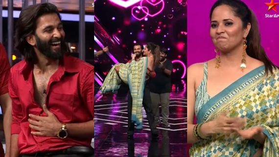 ಅನುಮತಿ ಇಲ್ಲದೆ ಅನಸೂಯಾ ಸೊಂಟಕ್ಕೆ ಕೈ ಹಾಕಿ ಎತ್ತಿ ಗಾಳಿಯಲ್ಲಿ ತಿರುಗಿಸಿದ ಬಿಗ್‌ ಬಾಸ್ ಸ್ಪರ್ಧಿ; ವ್ಯಾಪಕ ಟೀಕೆ!