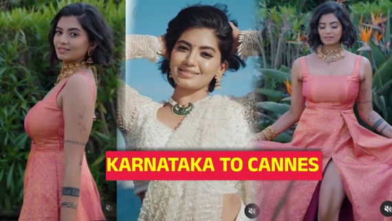 Cannes 2025 ; ಪ್ರತಿಷ್ಠಿತ ಕಾನ್ ಚಿತ್ರೋತ್ಸವದಲ್ಲಿ ಮಿಂಚಿದ ಕನ್ನಡತಿ, ಅಮ್ಮನ ಸೀರೆಯನ್ನೇ ಗೌನ್ ಮಾಡಿಕೊಂಡ ದಿಶಾ ಮದನ್..!