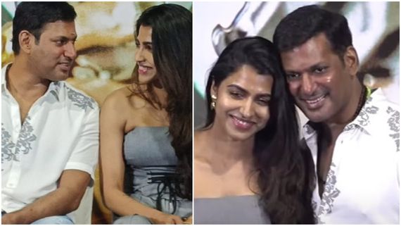 ನಟಿ ಧನ್ಸಿಕಾ ಜೊತೆ ನಟ ವಿಶಾಲ್ ಮದುವೆ ಘೋಷಣೆ; ವೇದಿಕೆಯಲ್ಲೇ ಮುತ್ತಿಟ್ಟ ನಟ