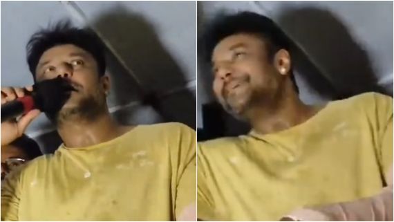 ಮಳವಳ್ಳಿಯಲ್ಲಿ  ದರ್ಶನ್ 'ಡೆವಿಲ್' ಡೈಲಾಗ್ ಹವಾ; ವೀಡಿಯೋ ಫುಲ್‌ ವೈರಲ್