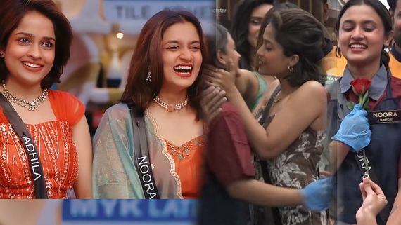 ಬಿಗ್ ಬಾಸ್ ಮನೆಯಲ್ಲಿ ಪ್ರೇಮ ಸಲ್ಲಾಪ ; ರಿಂಗ್ ಬದಲಿಸಿ ಎಲ್ಲರೆದುರು ಮನೆಯಲ್ಲಿ 'ಲಿಪ್‌ಲಾಕ್' ಮಾಡಿದ ಲೆಸ್ಬಿಯನ್ ಜೋಡಿ