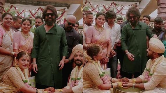 ಖ್ಯಾತ ಛಾಯಾಗ್ರಾಹಕನ ಮದುವೆ ಸಮಾರಂಭಕ್ಕೆ ನಟ ಯಶ್ ಹಾಜರ್; ಫೋಟೊಗಳು ವೈರಲ್