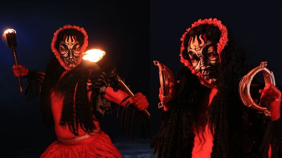 'ಕೊರಗಜ್ಜ' ಸಿನಿಮಾದಲ್ಲಿ ಸಾವಿರ ಕೋಳಿ, ಸಾವಿರ‌ ಕುದುರೆಯ ರಕ್ತ ಹೀರಿದ 'ಗುಳಿಗ'ನ ಘೋರ ದರ್ಶನ