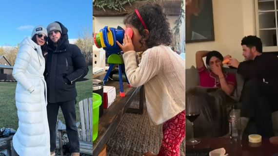 ಪ್ರಿಯಾಂಕಾ ಚೋಪ್ರಾ ಮನೆಯಲ್ಲಿ ಕ್ರಿಸ್‌ಮಸ್; ಮಗಳು ಮಾಲ್ತಿ ಜೊತೆ 'ದೇಸಿ ಗರ್ಲ್' ಮಸ್ತಿ