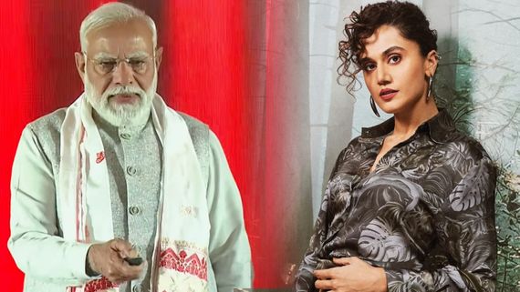 ನಾನು ಇನ್ನೂ ಈ ದೇಶದಲ್ಲಿರಬೇಕು ; ನರೇಂದ್ರ ಮೋದಿ ನನ್ನ ಇಷ್ಟದ ರಾಜಕಾರಣಿ - ತಾಪ್ಸಿ ಪನ್ನು