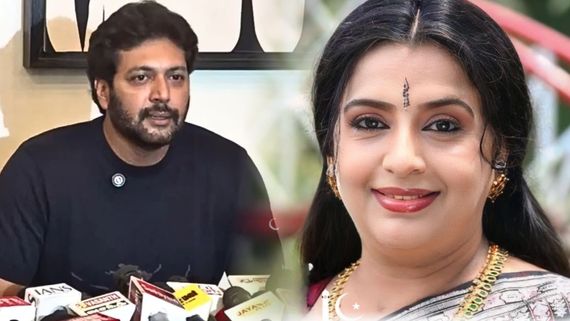 ದಯಮಾಡಿ ಆತುರದ ನಿರ್ಧಾರ ತೆಗೆದುಕೊಳ್ಳಬೇಡ ; ರವಿಮೋಹನ್ ಕಣ್ಣೀರಿಗೆ ಹಿರಿಯ ನಟಿ ಅಂಬಿಕಾ ಸಾಂತ್ವಾನ