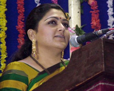 குஷ்பு மீது திருமா. பாய்ச்சல்