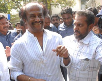 குசேலன்-ரஜினி அறிமுக பாடல் சூட்டிங்