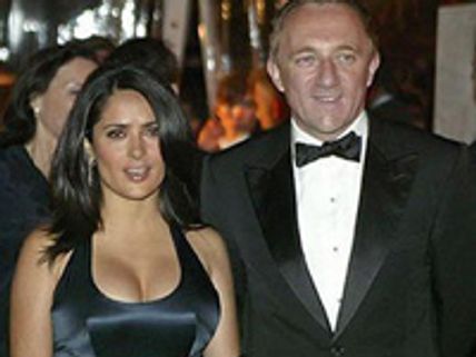 வேலைநீக்கம்-சல்மா ஹயேக் கணவர் சிறைபிடிப்பு