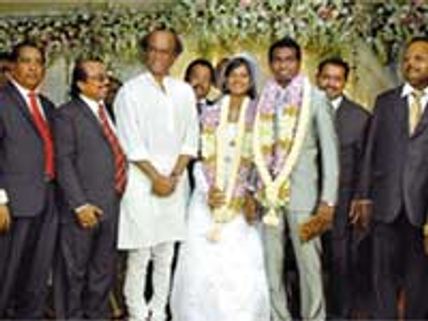 'நான் பார்த்த முதல் கிறிஸ்தவ திருமணம்!- ரஜினி மகிழ்ச்சி