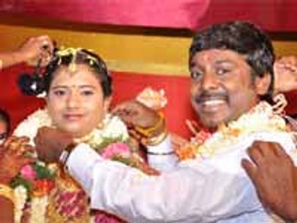 நடிகர் விஜய் வசந்த்- நித்யா திருமணம் சென்னையில் இன்று நடந்தேறியது.