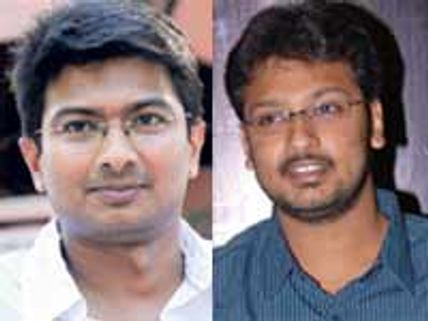 மதராஸபட்டினம்- உதயநிதி; நான் மகான் அல்ல-தயாநிதி!