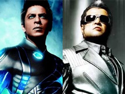 ரா ஒன்னில் ஷாரூக்கானைக் 'காப்பாற்றும்' ரஜினி!