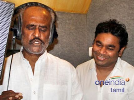 21 ஆண்டுகளுக்குப் பிறகு ரஜினி பாடிய பாட்டு - ஏ ஆர் ரஹ்மான் பதிவு செய்தார்!