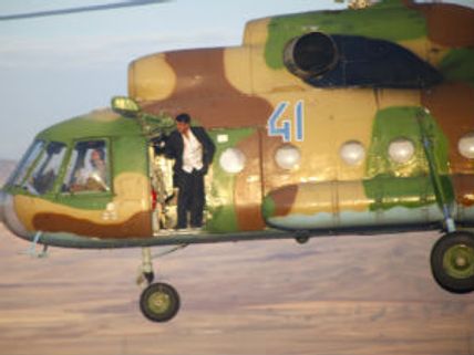 அஜீத்தின் அசத்தல் ஹெலிகாப்டர் சண்டை!