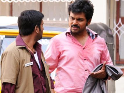 சகுனியில் ரஜினி, கமல் பெயரைப் பயன்படுத்தியது பெரிய வெற்றியைத் தந்துள்ளது! - கார்த்தி