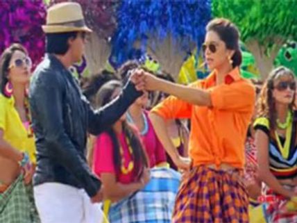 ரஜினிக்கு மரியாதை செய்ய 'லுங்கி டான்ஸ்' ஆடும் ஷாரூக்- தீபிகா!