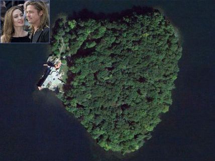 பார்ட்னர் பிராட் பிட்டுக்காக ரூ.121 கோடிக்கு இதய வடிவிலான தீவு வாங்கிய நடிகை ஏஞ்சலினா ஜூலி?