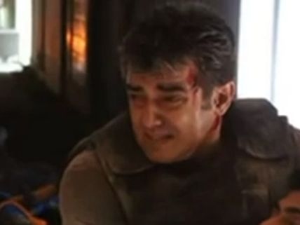 சண்டைக் காட்சியில் அஜீத் கழுத்தில் காயம்