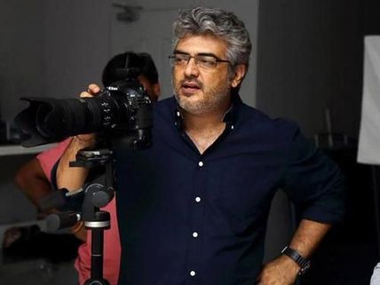 படப்பிடிப்பில் ஸ்ருதி ஹாஸன் போட்டோ ஷூட்... சுட்டுத் தள்ளிய அஜீத்!
