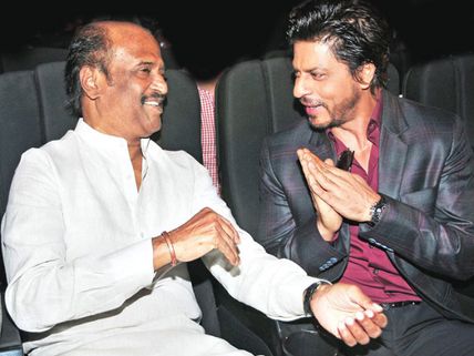 'ரஜினி சார், நான் ஸ்டார் அல்ல.. உங்கள் ரசிகன்!'- ஷாரூக்கான்