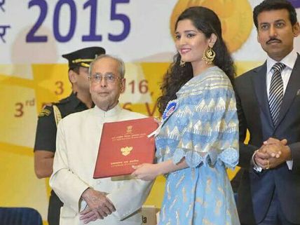 இறுதிச் சுற்றின் மூலம் முதல் தேசிய விருதைப் பெற்ற ரித்திகா! 