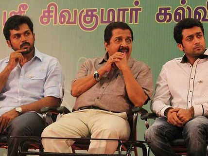 அப்பா, தம்பியுடன் இணைந்து நடிக்க ஆவலுடன் காத்திருக்கிறேன்- சூர்யா