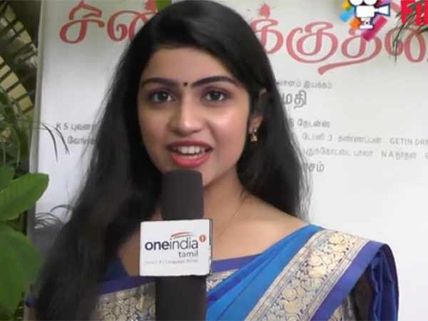 கேரள ஹீரோயின் காலில் விழுந்து கெஞ்சிய ‘சண்டிக்குதிரை’-  வீடியோ