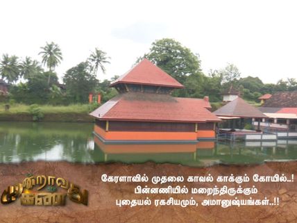 கோவிலை காவல் காக்கும்  சைவ முதலைப் பற்றி தெரியுமா?  வேந்தர் டிவியின் மூன்றாவது கண் பாருங்க 