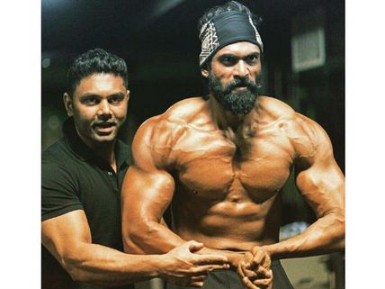 பாகுபலி 2... ராணாவின் மிரட்டல் 'லுக்'! 