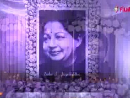 கனத்த மனம், கலங்கிய கண்களுடன் ஜெ.வுக்கு கோலிவுட் அஞ்சலி: வீடியோ 