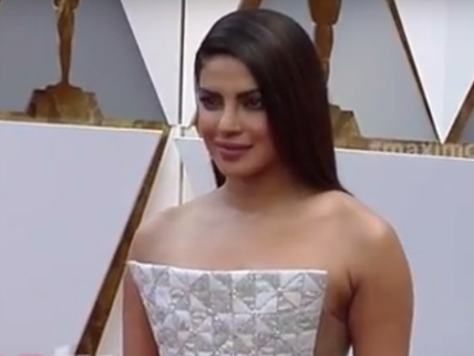 ஆஸ்கர் 2017... ரெட் கார்ப்பெட்டில் பள பள உடையில் ஜொலித்த ப்ரியங்கா சோப்ரா! 