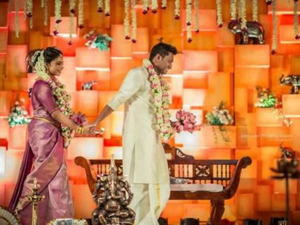 9 ஆண்டு காதலித்த பெண்ணை மணந்தார் பிரேமம் படம் புகழ் ஆனந்த் சந்திரன் 