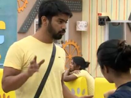 எல்லாம் என்னால தான் வந்துச்சு: தலையில தலையில அடித்து சீன் போடும் மகத் 