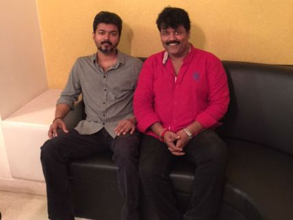 'விஜிமா லவ் யூ': தளபதியை சந்தித்த மகிழ்ச்சியில் உருகும் ஸ்ரீமன் 