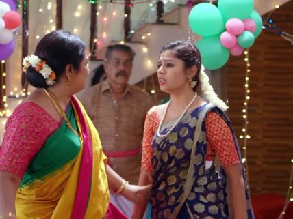 சின்னவருக்கு பச்சக்...பச்சக்... முத்துச்செல்வி கன்னத்துல பொளேர் பொளேர்! 