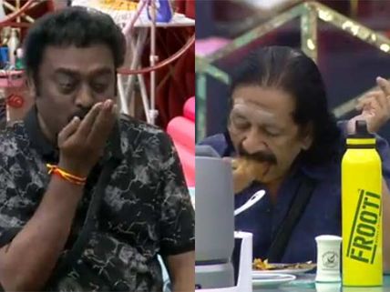 பிக்பாஸில் காட்டப்படாத காட்சி.. தட்டுதட்டா அள்ளி உடுறாருபா.. வைத்யாவை வச்சு செய்யும் சாண்டி & கோ! 