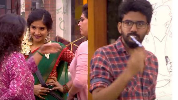 என்ன கவின் மூஞ்சி பேயடிச்சமாதிரி இருக்கு.. கதவ திறந்தாங்களே.. ஓடிப்போயிருக்கலாம்ல..  மரண பங்கம்! 