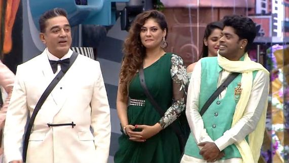 கமல்ஹாசனை தொல்லை செய்த சாண்டி.. கடுப்பில் கண்டித்த பிக்பாஸ்.. இறுதிப்போட்டியில் பரபர! 