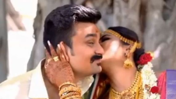 புது கணவருடன் அப்டி இப்டி.. சீரியல் நடிகையின் வைரல் வீடியோ.. நெட்டிசன்ஸ் கேட்ட 'அந்த' கேள்வி! 
