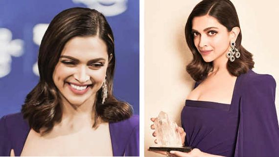 கிரிஸ்டல் அவார்ட்ஸ் 2020.. தீபிகா படுகோனேவுக்கு வழங்கி..கௌரவிப்பு