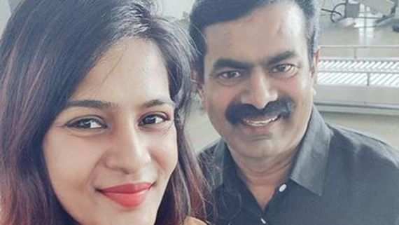 அரசியலுக்கு அடிபோடுகிறாரா மீரா மிதுன்.. வைரலாகும் சீமானுடன் எடுத்த செல்ஃபி!