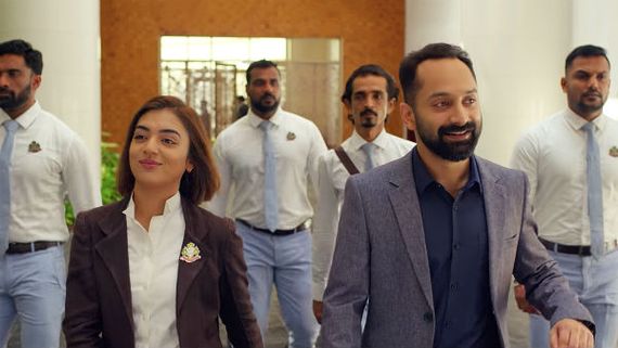  5 வருஷத்துக்கு பிறகு கணவருடன் களமிறங்கிய நஸ்ரியா... சேர்ந்து நடிக்க இதுதான் காரணமாம்