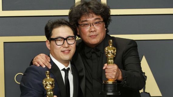 ஆஸ்கர் வரலாற்றில் முதன்முறை.. சாதனை படைத்தது கொரிய மொழித் திரைப்படம் பாரசைட்!